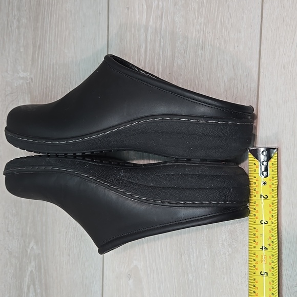 Aetrex Women's Leather Mary Jane Slip-On Clogs Mule Slip Resistant Shoes 10.5-11 - Picture 11 of 14